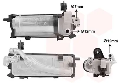 Kondensator, Klimaanlage VAN WEZEL 06015712 Bild Kondensator, Klimaanlage VAN WEZEL 06015712