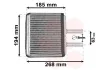 W&auml;rmetauscher, Innenraumheizung VAN WEZEL 08006042
