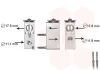 Expansionsventil, Klimaanlage VAN WEZEL 09001276 Bild Expansionsventil, Klimaanlage VAN WEZEL 09001276
