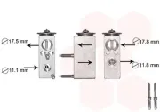 Expansionsventil, Klimaanlage VAN WEZEL 09001276