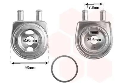 Ölkühler, Automatikgetriebe VAN WEZEL 09003287