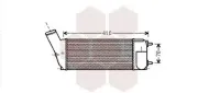 Ladeluftkühler VAN WEZEL 09004268