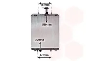 Kühler, Motorkühlung VAN WEZEL 09012701
