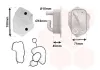 Ölkühler, Motoröl VAN WEZEL 09013704