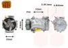 Kompressor, Klimaanlage 12 V VAN WEZEL 0901K706