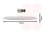 Trockner, Klimaanlage VAN WEZEL 1100D061