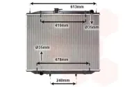 Kühler, Motorkühlung VAN WEZEL 13002300