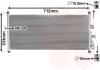 Kondensator, Klimaanlage VAN WEZEL 13005277
