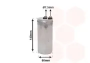 Trockner, Klimaanlage VAN WEZEL 1300D082