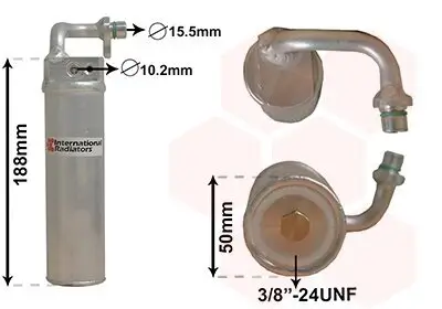 Trockner, Klimaanlage VAN WEZEL 1300D282 Bild Trockner, Klimaanlage VAN WEZEL 1300D282