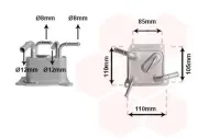 Ölkühler, Automatikgetriebe VAN WEZEL 13013705