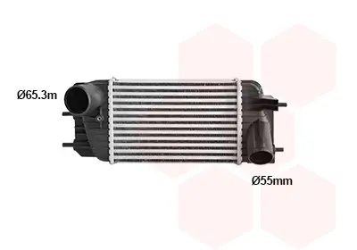 Ladeluftkühler VAN WEZEL 13014705