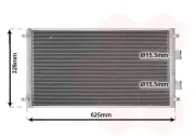 Kondensator, Klimaanlage VAN WEZEL 13015712
