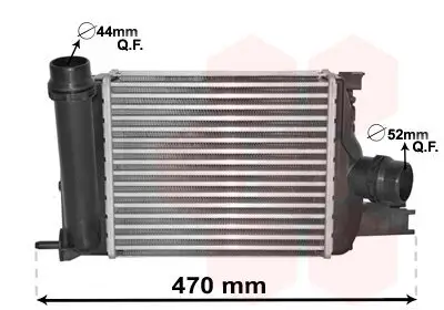 Ladeluftkühler VAN WEZEL 15004013 Bild Ladeluftkühler VAN WEZEL 15004013
