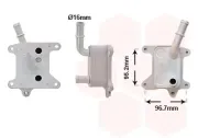 Ölkühler, Motoröl VAN WEZEL 15013701
