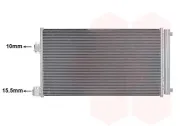 Kondensator, Klimaanlage VAN WEZEL 15015702