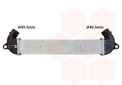 Ladeluftkühler VAN WEZEL 17004271 Bild Ladeluftkühler VAN WEZEL 17004271
