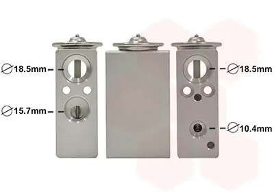 Expansionsventil, Klimaanlage VAN WEZEL 17011701 Bild Expansionsventil, Klimaanlage VAN WEZEL 17011701