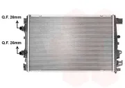 Kühler, Motorkühlung VAN WEZEL 17012718