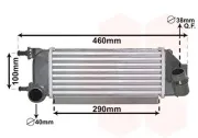 Ladeluftkühler VAN WEZEL 17014710