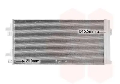 Kondensator, Klimaanlage VAN WEZEL 17015710