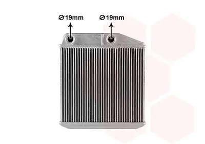 Wärmetauscher, Innenraumheizung VAN WEZEL 17016706 Bild Wärmetauscher, Innenraumheizung VAN WEZEL 17016706