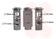 Expansionsventil, Klimaanlage VAN WEZEL 18001380
