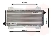 Kühler, Motorkühlung VAN WEZEL 18002044