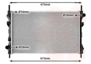 Kühler, Motorkühlung VAN WEZEL 18002319