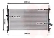 Kühler, Motorkühlung VAN WEZEL 18002403