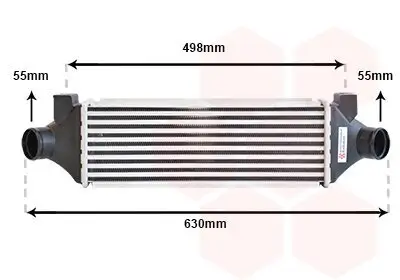 Ladeluftkühler VAN WEZEL 18004314 Bild Ladeluftkühler VAN WEZEL 18004314