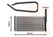 Wärmetauscher, Innenraumheizung VAN WEZEL 18006098