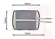 Wärmetauscher, Innenraumheizung VAN WEZEL 18006216