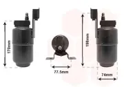 Trockner, Klimaanlage VAN WEZEL 1800D296