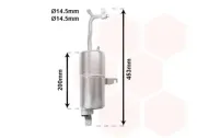 Trockner, Klimaanlage VAN WEZEL 1800D310