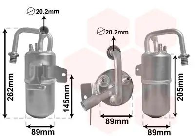 Trockner, Klimaanlage VAN WEZEL 1800D331 Bild Trockner, Klimaanlage VAN WEZEL 1800D331