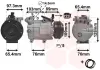 Kompressor, Klimaanlage 12 V VAN WEZEL 1800K391 Bild Kompressor, Klimaanlage 12 V VAN WEZEL 1800K391