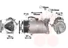 Kompressor, Klimaanlage 12 V VAN WEZEL 1800K482 Bild Kompressor, Klimaanlage 12 V VAN WEZEL 1800K482