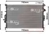 Kühler, Motorkühlung VAN WEZEL 18012709