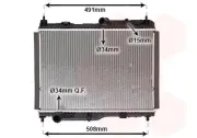 Kühler, Motorkühlung VAN WEZEL 18012723