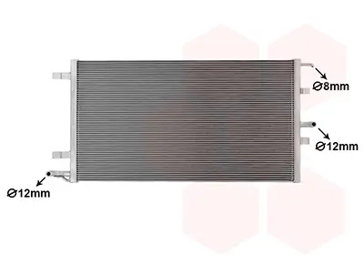 Kühler, Motorkühlung VAN WEZEL 18012725