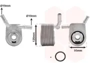 Ölkühler, Motoröl VAN WEZEL 18013721