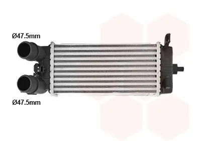 Ladeluftkühler VAN WEZEL 18014730 Bild Ladeluftkühler VAN WEZEL 18014730