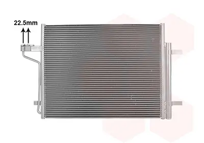 Kondensator, Klimaanlage VAN WEZEL 18015714 Bild Kondensator, Klimaanlage VAN WEZEL 18015714