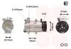 Kompressor, Klimaanlage 12 V VAN WEZEL 1801K001 Bild Kompressor, Klimaanlage 12 V VAN WEZEL 1801K001