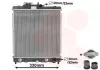 Kühler, Motorkühlung VAN WEZEL 25002122 Bild Kühler, Motorkühlung VAN WEZEL 25002122