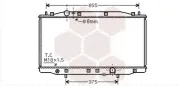 Kühler, Motorkühlung VAN WEZEL 25002218