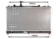 Kühler, Motorkühlung VAN WEZEL 27002162