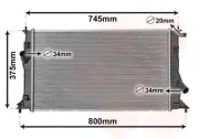 Kühler, Motorkühlung VAN WEZEL 27002183