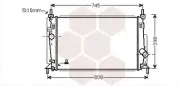 Kühler, Motorkühlung VAN WEZEL 27002237
